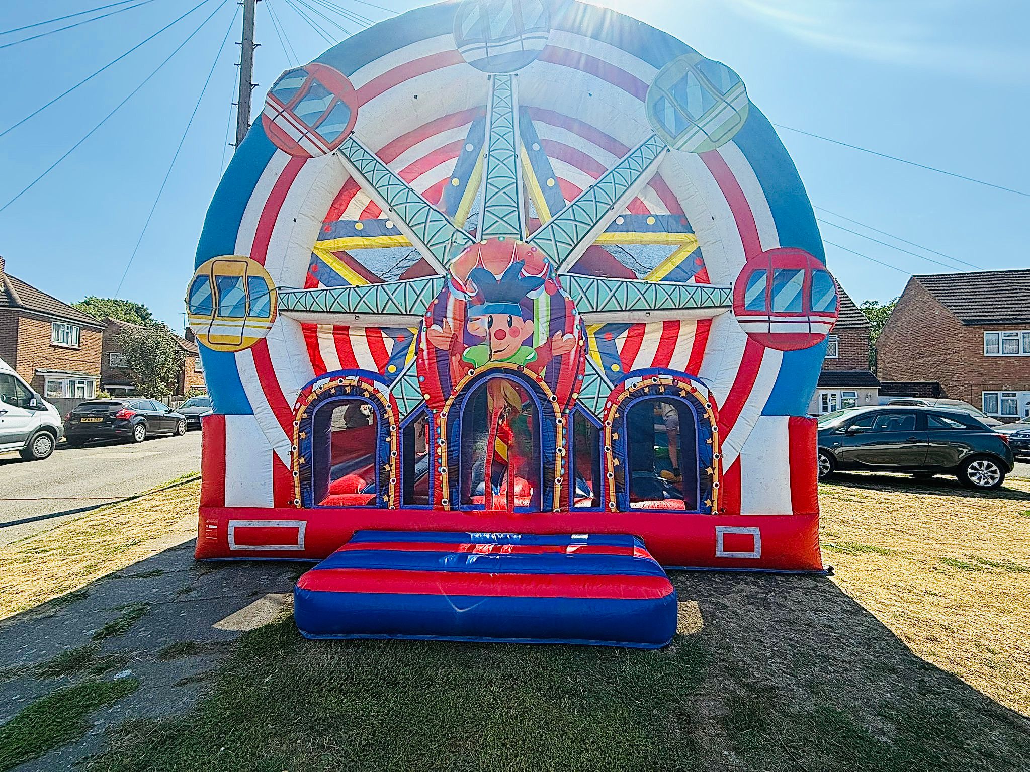 Large themed bouncy castle