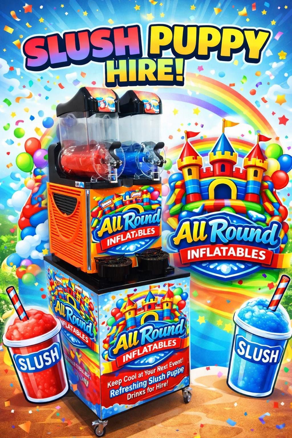 Slush puppy machine hire
